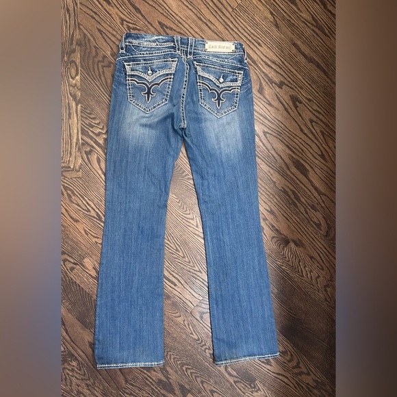 Rock Revival May Easy Boot Women's Medium Wash Boot Cut Jeans Size 29 - Picture 4 of 11